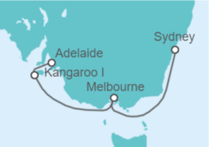 Itinerario del Crucero Australia - Princess Cruises