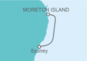 Itinerario del Crucero Australia - Carnival