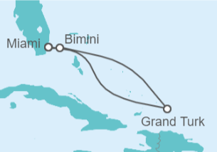 Itinerario del Crucero La Riviera Maya - Virgin Voyages