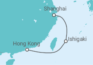 Itinerario del Crucero Japón - Royal Caribbean