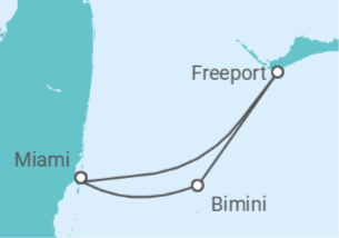 Itinerario del Crucero Hermanas en el mar: Scarlet Lady - Virgin Voyages