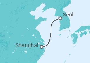 Itinerario del Crucero Corea Del Sur - Royal Caribbean