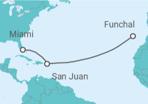 Itinerario del Crucero Puerto Rico - MSC Cruceros