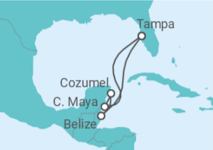 Itinerario del Crucero Alaska - Cunard