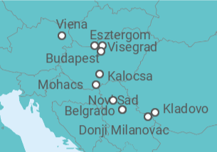 Itinerario del Crucero desde Viena (Austria) a Belgrado - Riverside