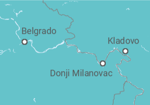 Itinerario del Crucero Serbia - Riverside