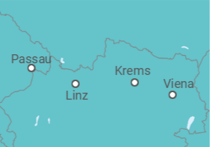 Itinerario del Crucero Austria - Riverside