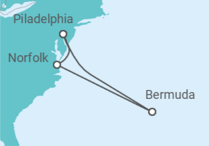 Itinerario del Crucero Bermudas, Estados Unidos (EE.UU.) - Norwegian Cruise Line