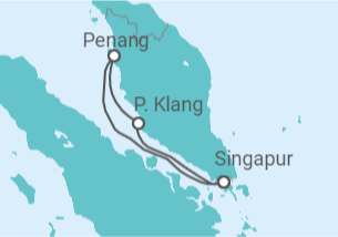 Itinerario del Crucero Malasia - Royal Caribbean