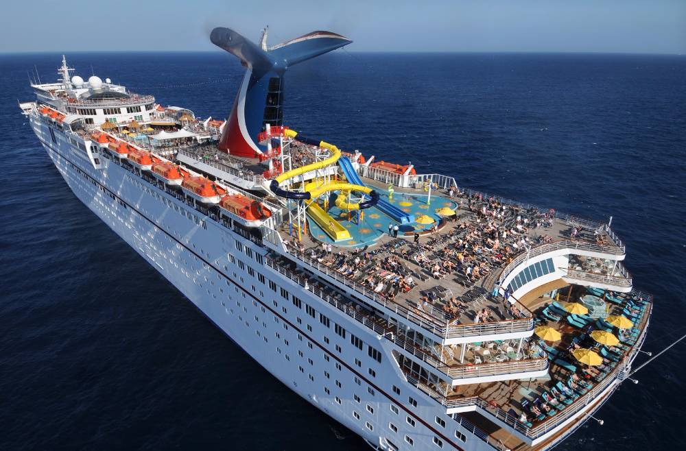 Carnival Breeze - Vista aerea