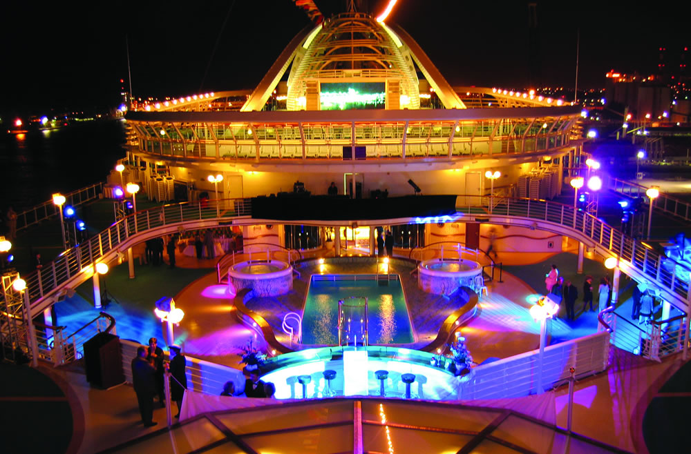 Cubierta Caribbean Princess