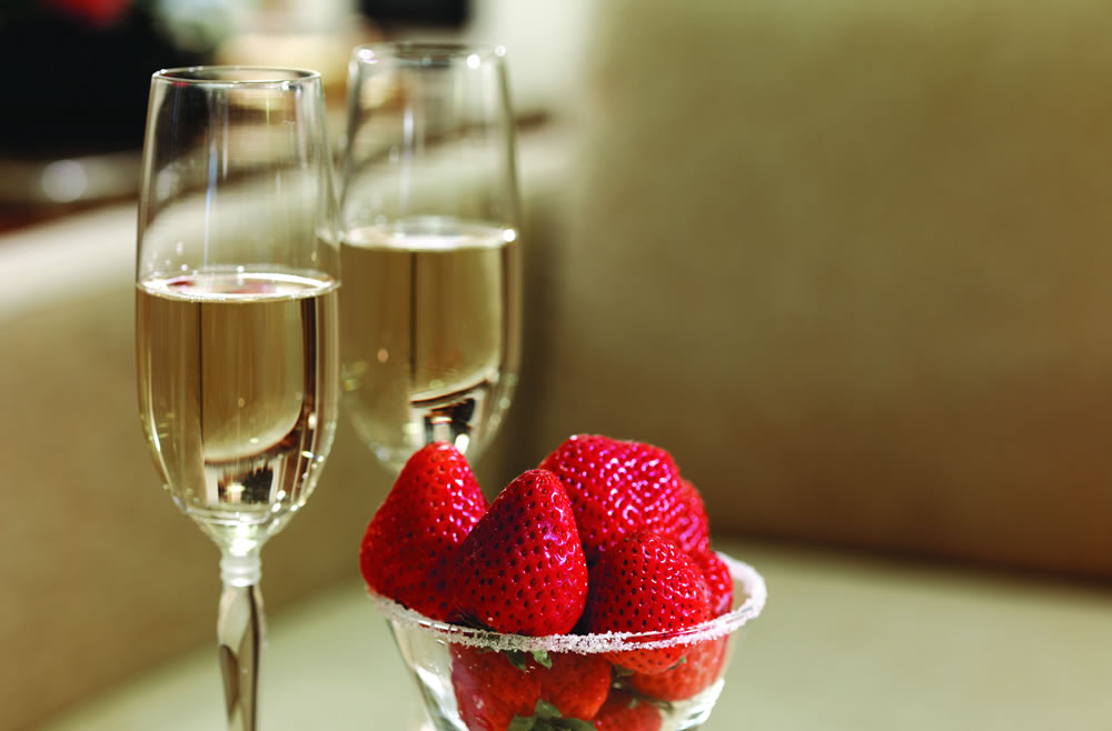 QV Champán y Fresas