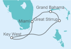 Itinerario del Crucero USA - Norwegian Cruise Line