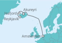 Itinerario del Crucero Islandia - Norwegian Cruise Line