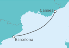 Itinerario del Crucero Francia - Norwegian Cruise Line