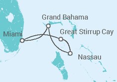 Itinerario del Crucero Bahamas - Norwegian Cruise Line