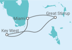 Itinerario del Crucero USA - Norwegian Cruise Line