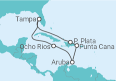 Itinerario del Crucero Aruba, Jamaica - Norwegian Cruise Line