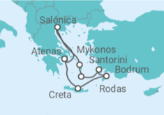 Itinerario del Crucero Grecia, Turquía - Norwegian Cruise Line