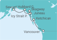 Itinerario del Crucero Alaska - Royal Caribbean