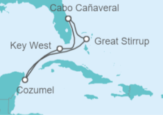 Itinerario del Crucero USA, México - Norwegian Cruise Line