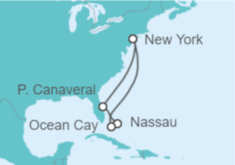 Itinerario del Crucero USA, Bahamas - MSC Cruceros