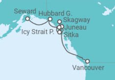 Itinerario del Crucero Alaska - Royal Caribbean