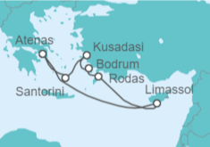 Itinerario del Crucero Grecia, Turquía, Chipre - Royal Caribbean