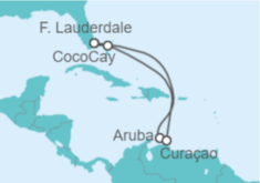 Itinerario del Crucero Aruba, Curaçao - Royal Caribbean