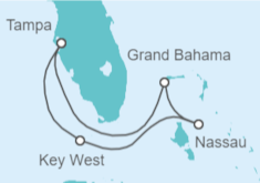 Itinerario del Crucero USA, Bahamas - Royal Caribbean