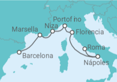 Itinerario del Crucero Italia, Francia - Celebrity Cruises