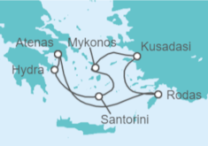 Itinerario del Crucero Grecia, Turquía - Celebrity Cruises