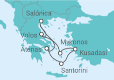 Itinerario del Crucero Grecia, Turquía - Celebrity Cruises