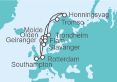 Itinerario del Crucero Noruega, Holanda - Celebrity Cruises