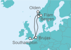 Itinerario del Crucero Bélgica, Noruega - Celebrity Cruises