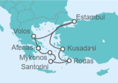 Itinerario del Crucero Turquía, Grecia - Celebrity Cruises