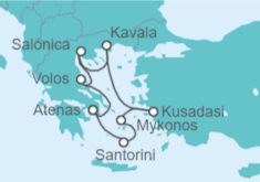 Itinerario del Crucero Grecia, Turquía - Celebrity Cruises