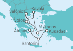 Itinerario del Crucero Grecia, Turquía - Celebrity Cruises