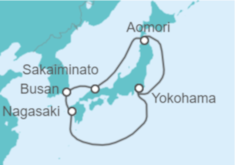 Itinerario del Crucero Japón, Corea Del Sur - Princess Cruises