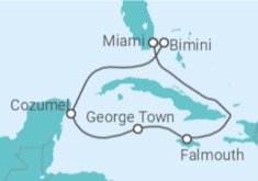 Itinerario del Crucero México, Islas Caimán, Jamaica - Celebrity Cruises