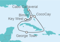 Itinerario del Crucero USA, Islas Caimán - Celebrity Cruises