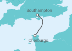 Itinerario del Crucero Francia TI - MSC Cruceros