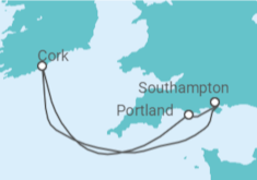 Itinerario del Crucero Irlanda TI - MSC Cruceros