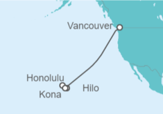 Itinerario del Crucero EG desde HNL - Celebrity Cruises