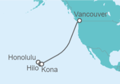 Itinerario del Crucero SL desde HNL - Celebrity Cruises