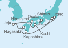 Itinerario del Crucero Japón, Corea Del Sur - Celebrity Cruises