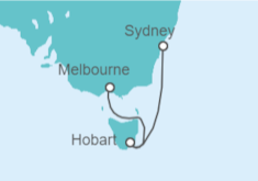 Itinerario del Crucero Australia - Princess Cruises