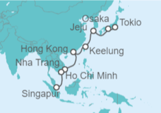 Itinerario del Crucero Corea Del Sur, Taiwán, China, Vietnam - Royal Caribbean