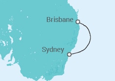 Itinerario del Crucero Australia - Royal Caribbean