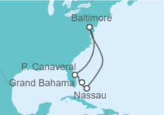 Itinerario del Crucero USA, Bahamas - Royal Caribbean